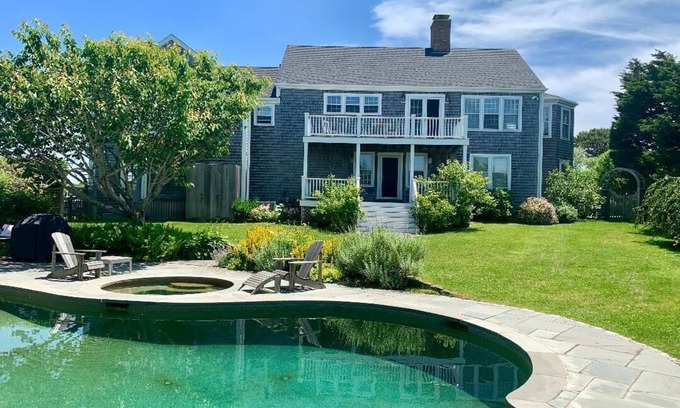 Nantucket House | Beautiful Cisco Property with Pool & Steps to the Beach!