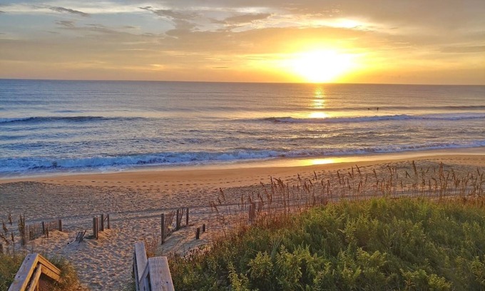 Colington Apartment | Experience Beachside Bliss at The Tiny BoHo Retreat