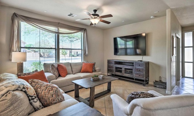 Palm Valley House | Experience Goodyear Desert Oasis with Pool & Spa Access
