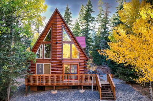 Duck Creek Village House | Cozy A-Frame Cabin Near Hiking and Biking Trails