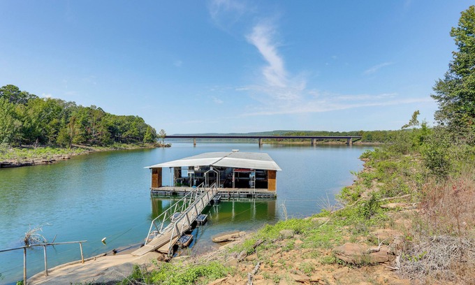 Greers Ferry House | Walk to Greers Ferry Lake! Home w/Dock Access