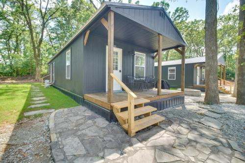 Grove House | Charming Cabin Retreat in Grove with Fire Pit Access