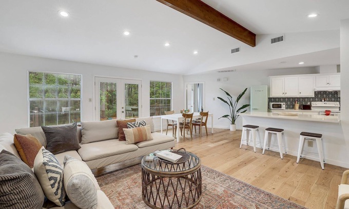 Bastrop House | Charming Retreat: Lake Access, Private Pool & Fire Pit