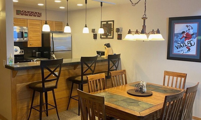 Mountain House Condo | Unwind in Comfort: Walk to Ski Lifts & Enjoy Indoor Pool