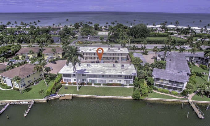 Coquina Sands Condo | Quaint Condo Steps from Lowdermilk Beach with Ocean Views