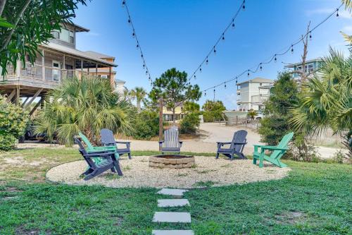 Cape San Blas House | Walk to Ocean Beach House with Pool in Port St Joe!