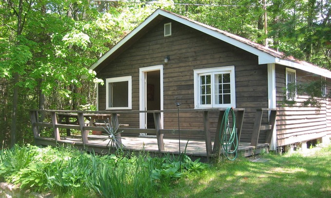 Tiny Cabin | Cozy Forest Cabin Steps from Private Beach with Ocean Views