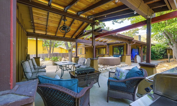 Kernville Apartment | Walk to Riverfront Beach: Kernville Escape
