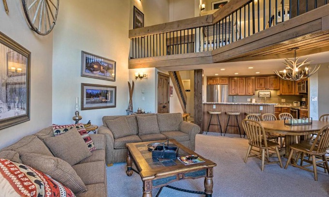 Peak 9 Apartment | Cozy Breckenridge Condo with Mountain Views & Hot Tub