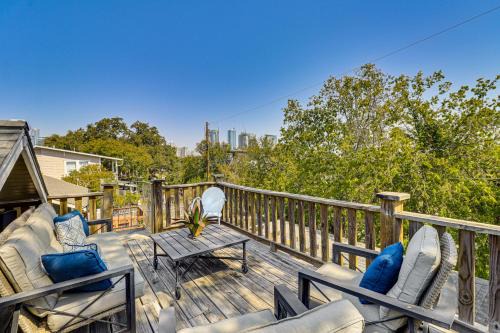 Bouldin House | Walk to SoCo Home with Decks and City Views in Austin