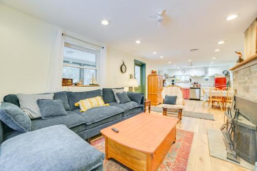 Cheboygan House | Walk to Trail and Mullett Lake Cottage with Yard!