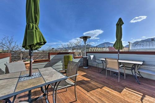 Logan Apartment | Downtown Logan Apartment with Rooftop Deck - Rated 10/10