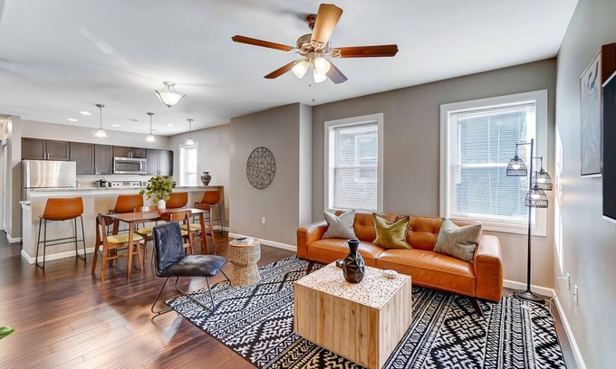 Oakley Apartment | Newly Renovated Retreat Steps from Oakley Square