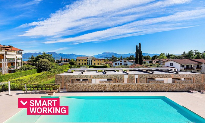 Rivoltella Apartment | Warda C11: Poolside Retreat with High Guest Ratings