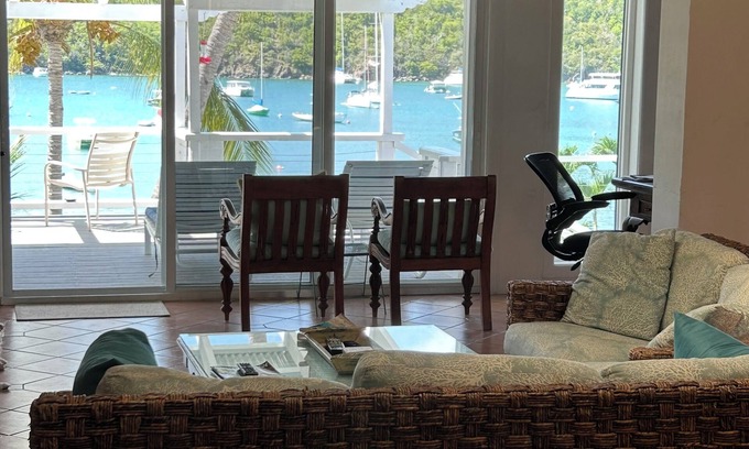 Great Cruz Bay Villa | Waterfront Retreat at Great Cruz Bay with Inviting Pool