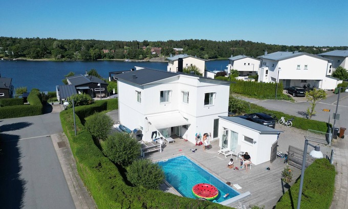 Gashaga Villa | Idyllic Water Facing Villa with Pool & Sauna Retreat