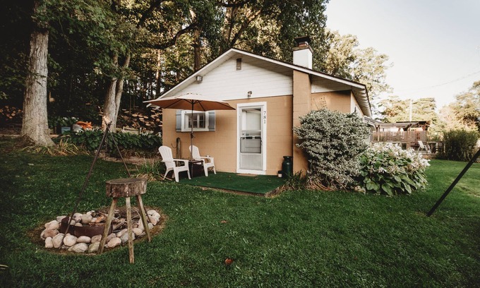 Brimfield Cottage | Scenic Waterfront Cottage on Upper Long Lake - Guest Rated 9.4