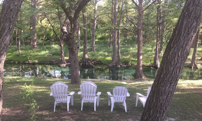 Wimberley House | Idyllic Waterfront Retreat at Cypress Creek - Pet Friendly!