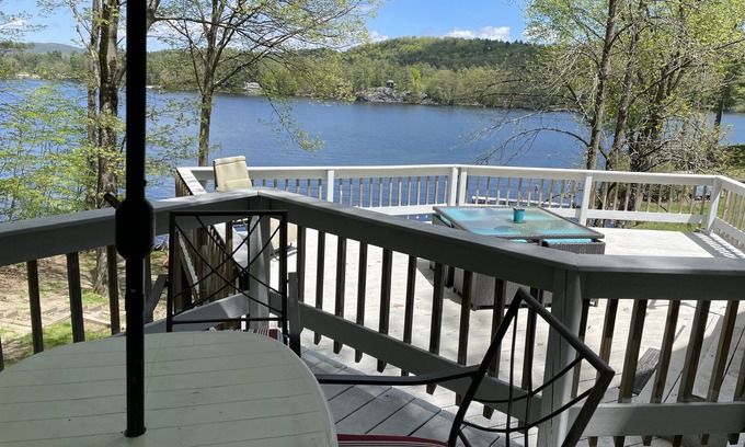 Castleton House | Waterfront Retreat with Two-Tiered Deck and Lake View