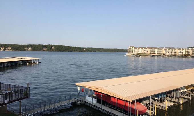 Osage Beach Condo | Waterfront Condo with Boat Slip & Lake View - 10/10 Rated