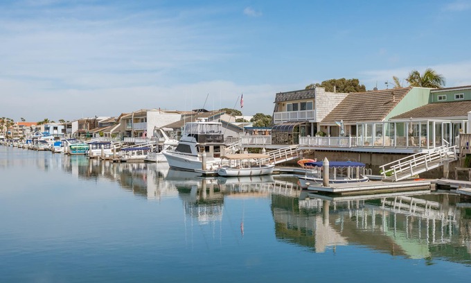 Channel Islands House | Waterfront Oasis: Upscale Resort with Pool & Boat Dock