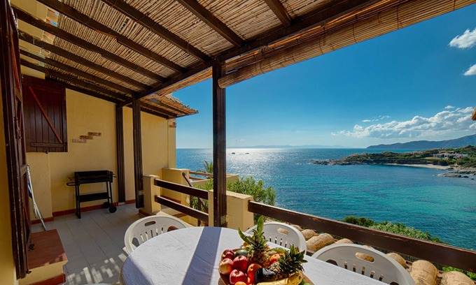 San Stefano House | Water front Villetta with terrace and an amazing view over beach, bay, sunset