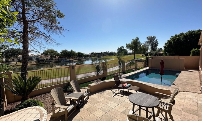 Ocotillo House | Modern 3 Bedroom Retreat with Heated Pool & Golf Course Views