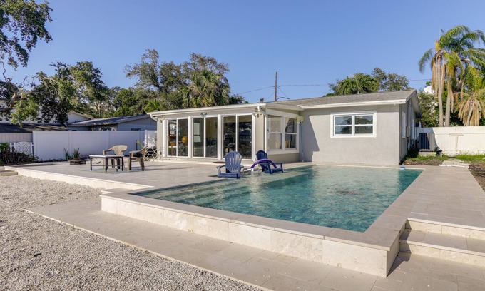 Riviera Bay House | Water-View St. Pete Home w/ Pool on Riviera Bay!