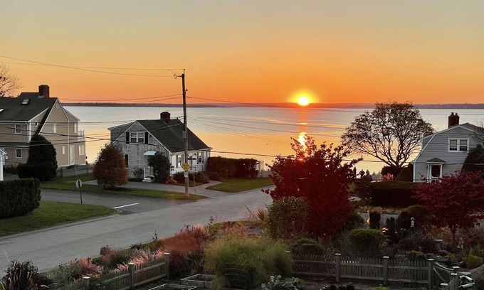 Bristol House | Water Views. Easy Walk to Town Beach & Colt State Park. Next to Scenic Bike Path