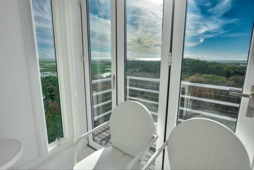 Provincetown House | Inviting Water Views of Wood End Light from Every Room