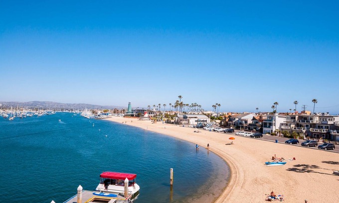 West Newport Villa | Bayfront 3-Bedroom Retreat with Beach Access & Views