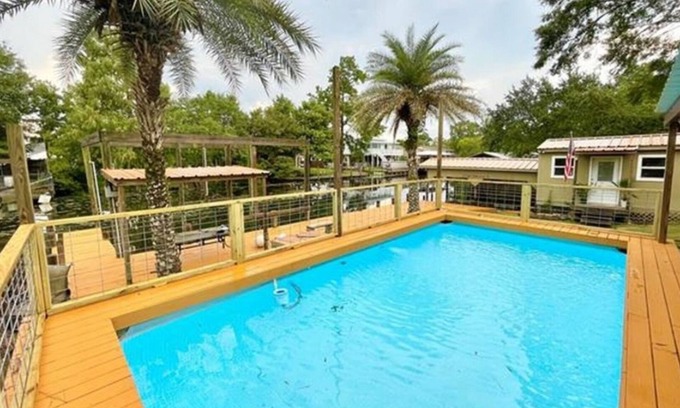 Slidell House | Waterfront 4 Bedroom Retreat with Ocean Views & Pool Access