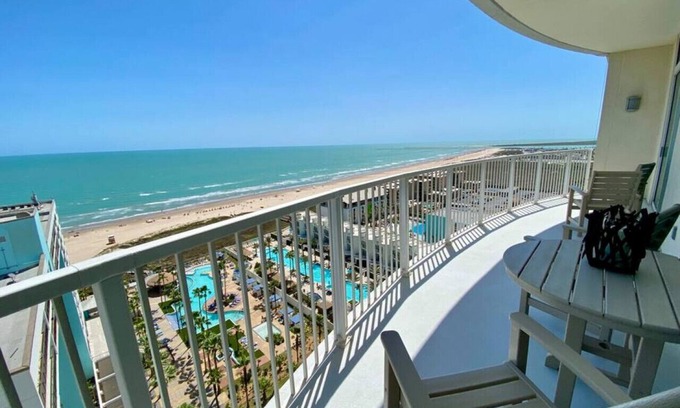 South Padre Island Apartment | Unmatched Beach and Bay Views at Sapphire 1602