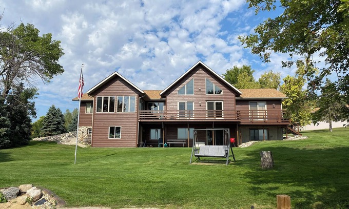 Ortonville Cabin | Waterfront Big Stone Lake Retreat with Dock & Scenic Views