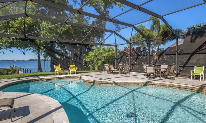 Bradenton House | Waterfront Retreat with Private Pool & Game Room Awaits!