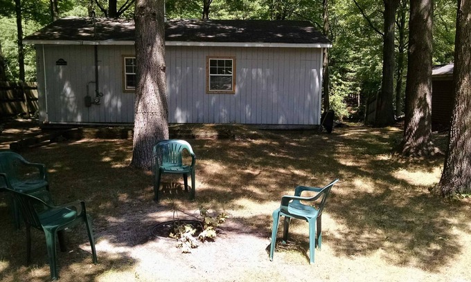 Mears Cottage | Scenic Waterfront Cabin: Canoeing to the Sand Dunes
