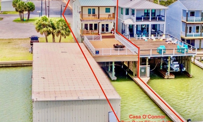 Port O Connor House | Waterfront Retreat: CASA O'CONNOR with Ocean Views