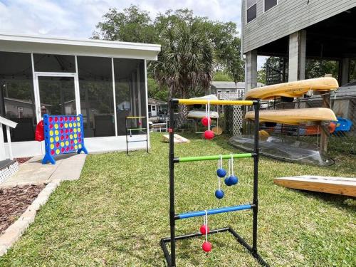 Weeki Wachee Gardens House | Oceanfront Retreat with Kayaks, BBQ & Beach Gear Awaits