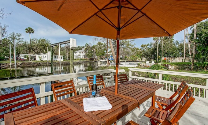 Crystal River House | Idyllic Waterfront Home in Crystal River with Private Dock