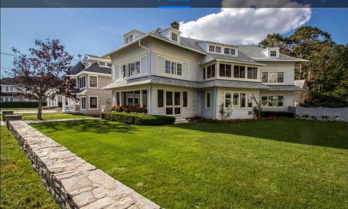 Madison Center House | Beachfront Estate with Ocean View & Shared Pool Amenities