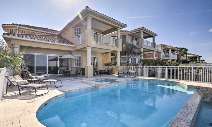 Apollo Beach House | Scenic Apollo Beach Home with Pool & Ocean View!