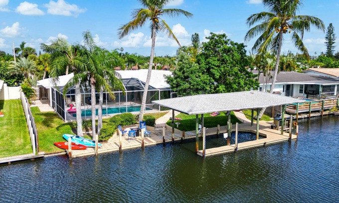 Venetian Way House | Experience Water Front Dreams with Pool and Game Room
