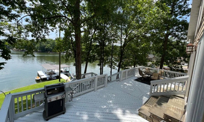 Jackson House | Waterfront Retreat with Deck, Dock & Perfect Lake Views