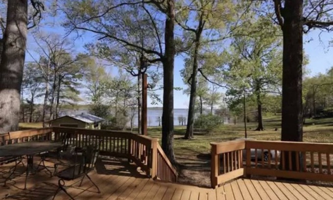Anthony Harbor House | Elegant Waterfront Retreat on Sam Rayburn with Lake Views