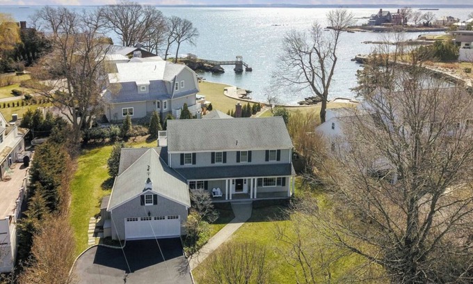 Rye House | Idyllic Waterfront Home with Private Beach Access