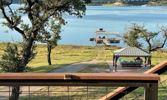 Lago Vista House | Modern Waterfront Retreat with Ocean Views & Chef's Kitchen