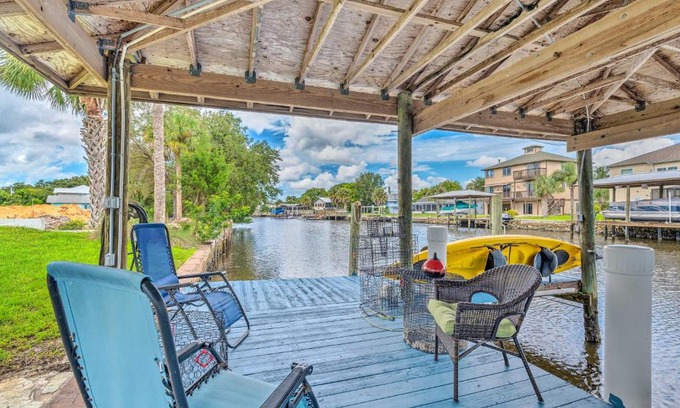 Dixie Shores House | Idyllic Waterfront Retreat with Pool, Spa, and Kayaks!