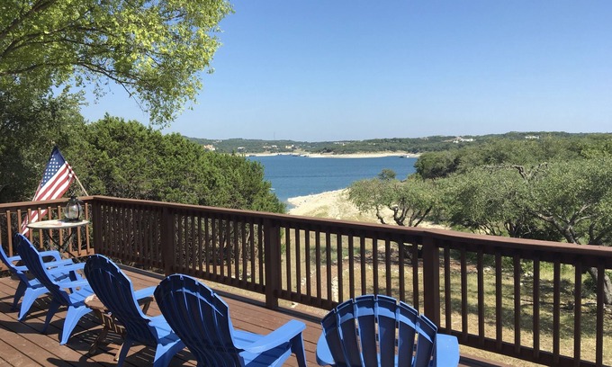 Point Venture House | Idyllic Waterfront Lake Travis Home with Big Outdoor Deck