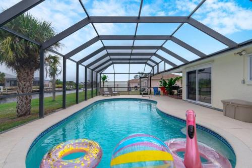 Port Charlotte House | Paradise Retreat: 3BR with Heated Pool & Private Dock
