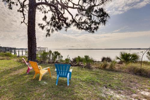 Ochlockonee Bay House | Cozy Waterfront Cottage with Scenic Ochlockonee Bay Views